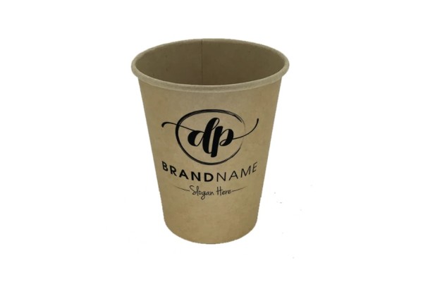 Popierinis puodelis su logotipo spauda